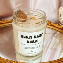 Load image into Gallery viewer, Burn Baby Burn Crystal Candle