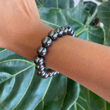 Load image into Gallery viewer, Hematite Crystal Bead Bracelet for Grounding & Calmness