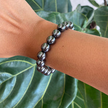Load image into Gallery viewer, Hematite Crystal Bead Bracelet for Grounding & Calmness