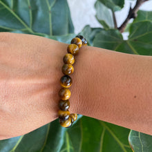 Load image into Gallery viewer, Tiger Eye Stretch Bracelet for Power & Confidence