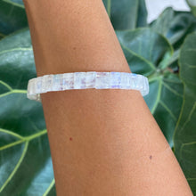 Load image into Gallery viewer, Rainbow Moonstone Bracelet for New Beginnings & Intuition