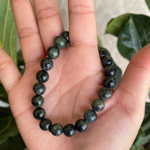 Load image into Gallery viewer, Kambaba Jasper Crystal Bead Bracelet for tranquility and peace