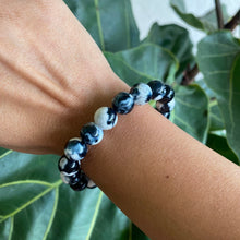 Load image into Gallery viewer, Blue Orca Agate Crystal Bead Bracelet for Forgiveness & Communication