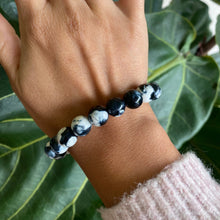 Load image into Gallery viewer, Blue Orca Agate Crystal Bead Bracelet for Forgiveness & Communication