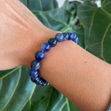 Load image into Gallery viewer, Sodalite Bracelet for Intuition & Logic