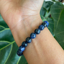 Load image into Gallery viewer, Sodalite Bracelet for Intuition & Logic