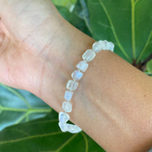 Load image into Gallery viewer, Rainbow Moonstone Bracelet for New Beginnings & Intuition