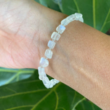 Load image into Gallery viewer, Rainbow Moonstone Bracelet for New Beginnings & Intuition