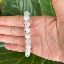 Load image into Gallery viewer, Rainbow Moonstone Beaded Bracelet for New Beginnings & Intuition