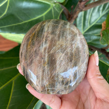 Load image into Gallery viewer, Polished Peach Black Moonstone Crystal Freeform from Madagascar