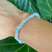 Load image into Gallery viewer, Labradorite Flower Beaded Stretch Bracelet for Intuition & Trust in the Universe