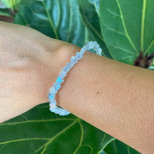 Load image into Gallery viewer, Labradorite Flower Beaded Stretch Bracelet for Intuition & Trust in the Universe