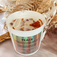 Load image into Gallery viewer, Peace Crystal Candle