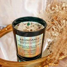 Load image into Gallery viewer, Abundance Crystal Candle