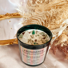 Load image into Gallery viewer, Abundance Crystal Candle