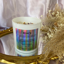 Load image into Gallery viewer, Peace Crystal Candle