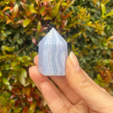 Load image into Gallery viewer, Blue Lace Agate Points, for Self Expression