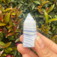 Load image into Gallery viewer, Blue Lace Agate Points, for Self Expression