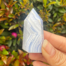 Load image into Gallery viewer, Blue Lace Agate Points, for Self Expression