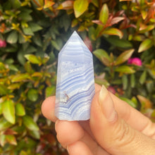 Load image into Gallery viewer, Blue Lace Agate Points, for Self Expression