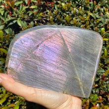 Load image into Gallery viewer, Purple Labradorite Stone Freeform for Intuition and Trust in the Universe