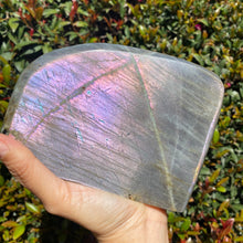 Load image into Gallery viewer, Purple Labradorite Stone Freeform for Intuition and Trust in the Universe
