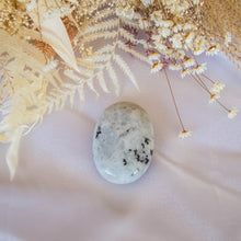 Load image into Gallery viewer, Rainbow Moonstone Palmstone for New Beginnings & Intuition