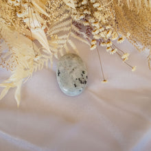 Load image into Gallery viewer, Rainbow Moonstone Palmstone for New Beginnings & Intuition