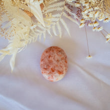 Load image into Gallery viewer, Golden Orange Sunstone Palmstone to Never Dull your Sparkle