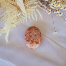 Load image into Gallery viewer, Golden Orange Sunstone Palmstone to Never Dull your Sparkle