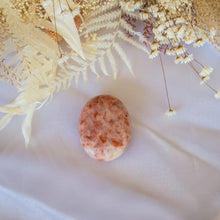 Load image into Gallery viewer, Golden Orange Sunstone Palmstone to Never Dull your Sparkle