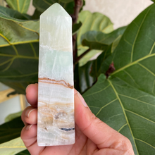 Load image into Gallery viewer, Blue Caribbean Calcite Tower for Soothing Comfort & Relaxation
