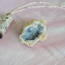 Load image into Gallery viewer, Celestite Crystal Cave, for Serenity & Peace