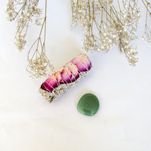 Load image into Gallery viewer, Green Aventurine Pocket Stone, Stone of Opportunities & Prosperity