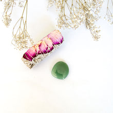 Load image into Gallery viewer, Green Aventurine Pocket Stone, Stone of Opportunities & Prosperity