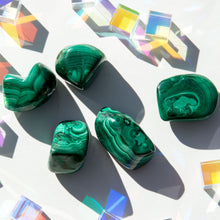 Load image into Gallery viewer, Tumbled Malachite Crystals for Transformation