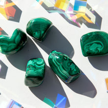 Load image into Gallery viewer, Tumbled Malachite Crystals for Transformation