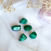 Load image into Gallery viewer, Tumbled Malachite Crystals for Transformation