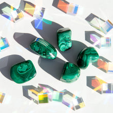 Load image into Gallery viewer, Tumbled Malachite Crystals for Transformation