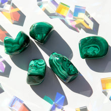Load image into Gallery viewer, Tumbled Malachite Crystals for Transformation