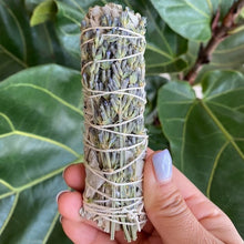 Load image into Gallery viewer, dried lavender and sage herb bundle