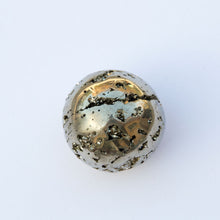 Load image into Gallery viewer, Peruvian Pyrite Sphere, for Prosperity & Luck
