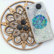 Load image into Gallery viewer, Polished Shungite Sticker for Cell Phone