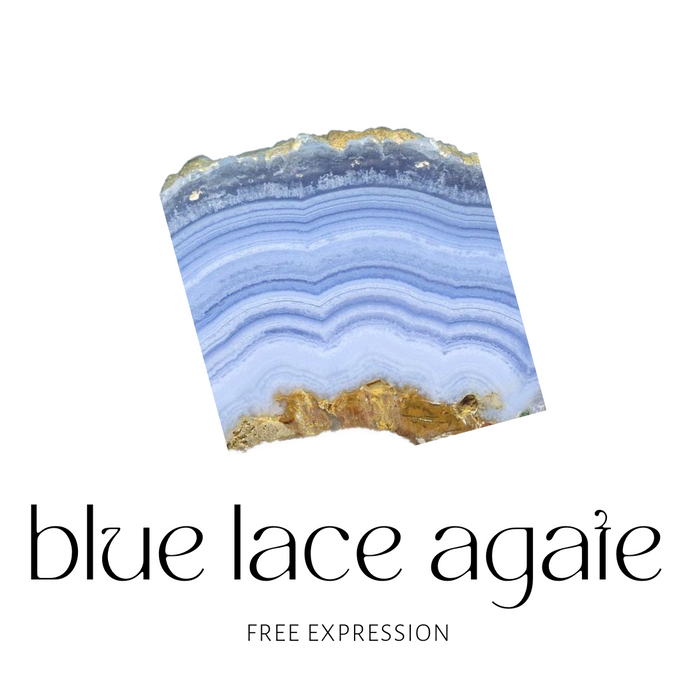 Blue Lace Agate | Crystal of the Month - June