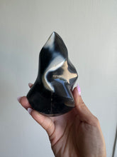 Load image into Gallery viewer, Orca Agate Flame, for Forgiveness &amp; Communication