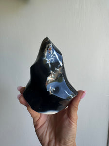 Orca Agate Flame, for Forgiveness & Communication