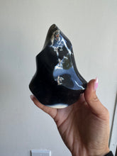 Load image into Gallery viewer, Orca Agate Flame, for Forgiveness &amp; Communication