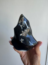 Load image into Gallery viewer, Orca Agate Flame, for Forgiveness &amp; Communication