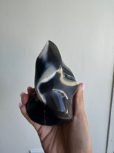 Load image into Gallery viewer, Orca Agate Flame, for Forgiveness &amp; Communication