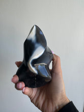 Load image into Gallery viewer, Orca Agate Flame, for Forgiveness &amp; Communication